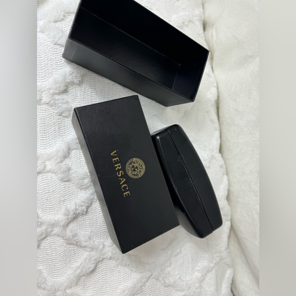 Versace Black Sunglasses Case
